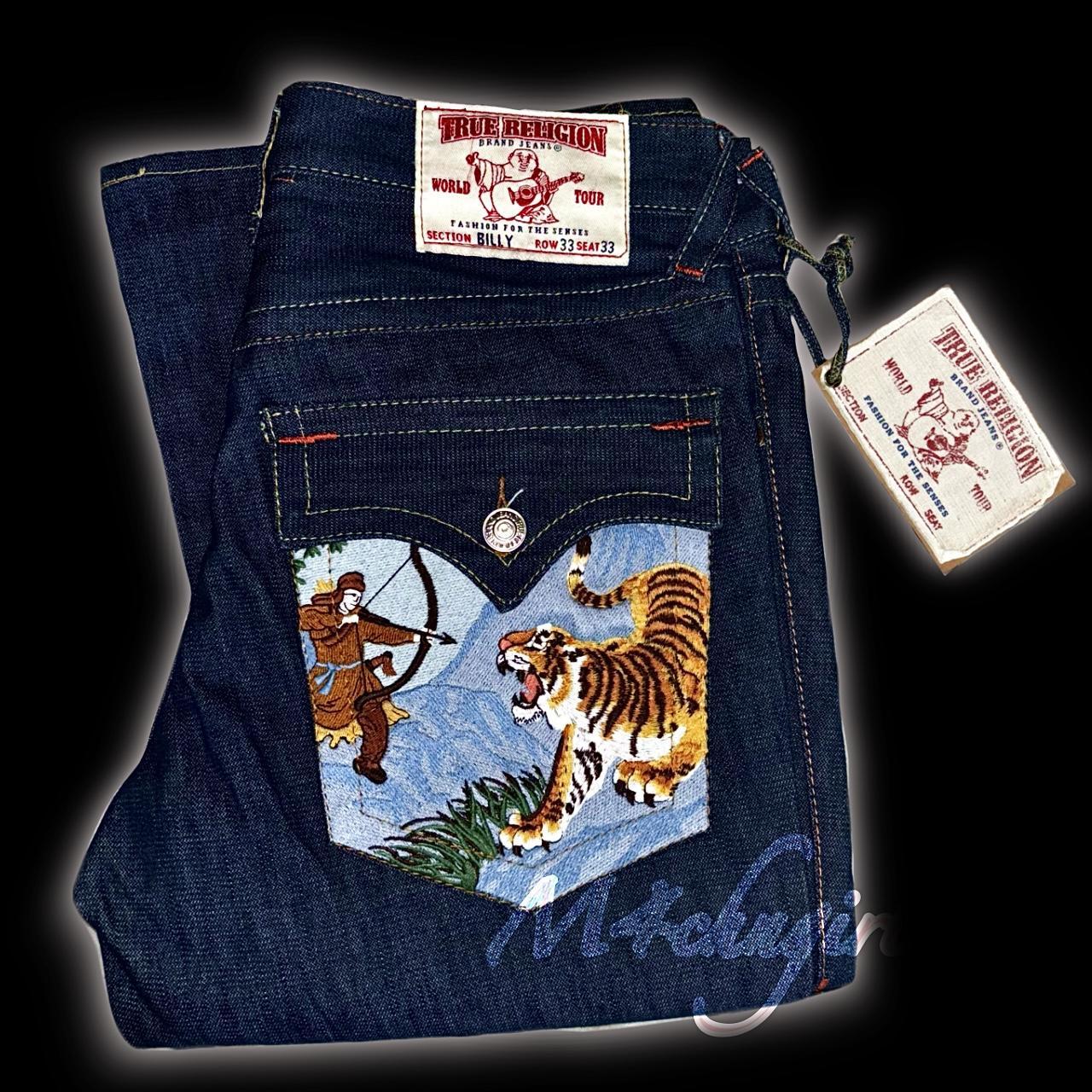 TRUE RELIGION Tategoi Fish Embroidered offers P