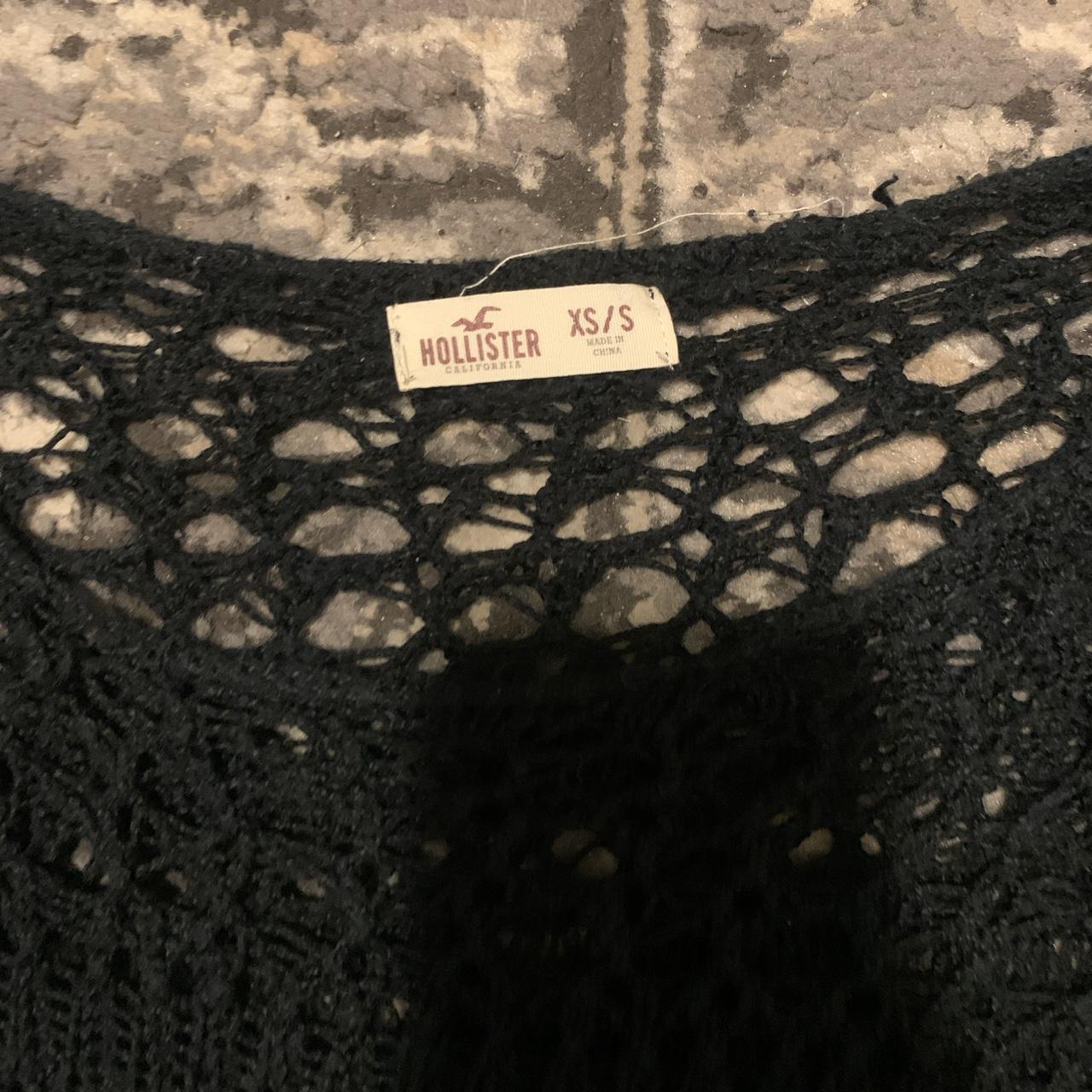 Vintage 2000s Hollister Chrochet cover up Depop... Depop