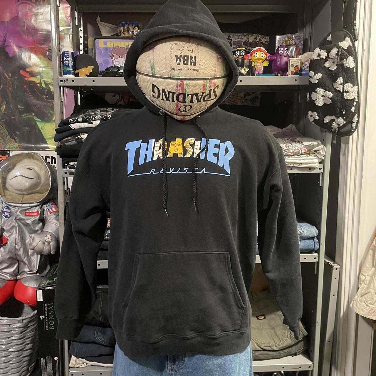 Thrasher Men's Black Hoodie