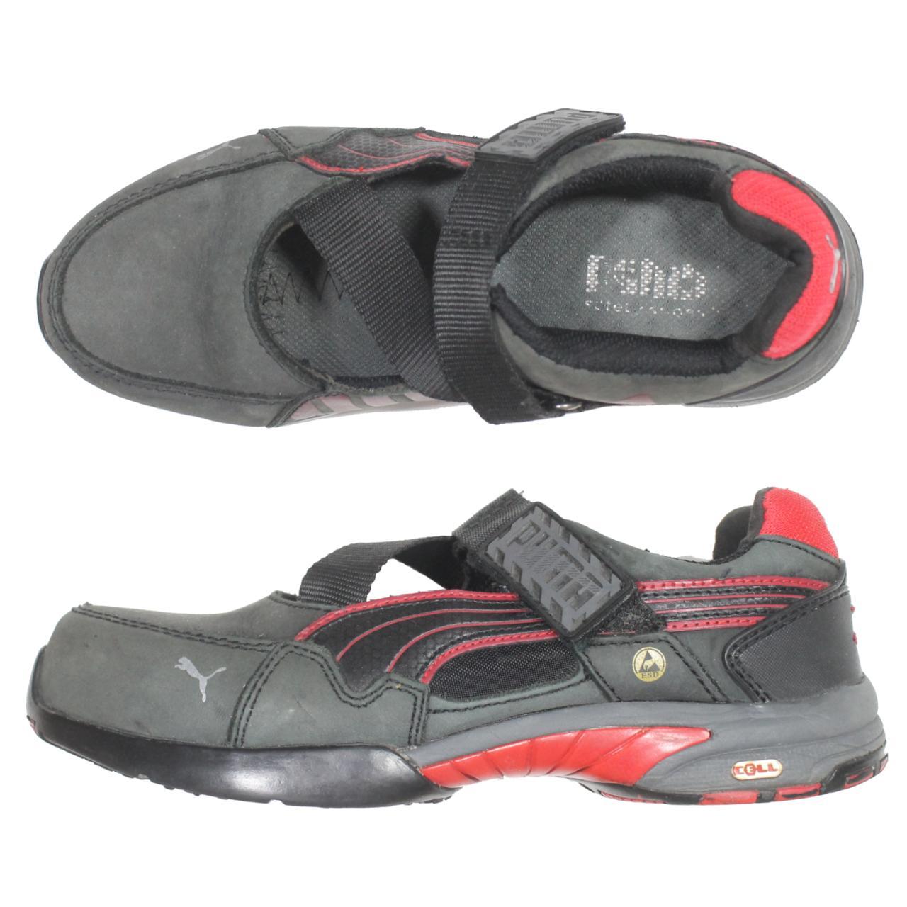 chunky Puma utility trainers / mary janes size 38... - Depop