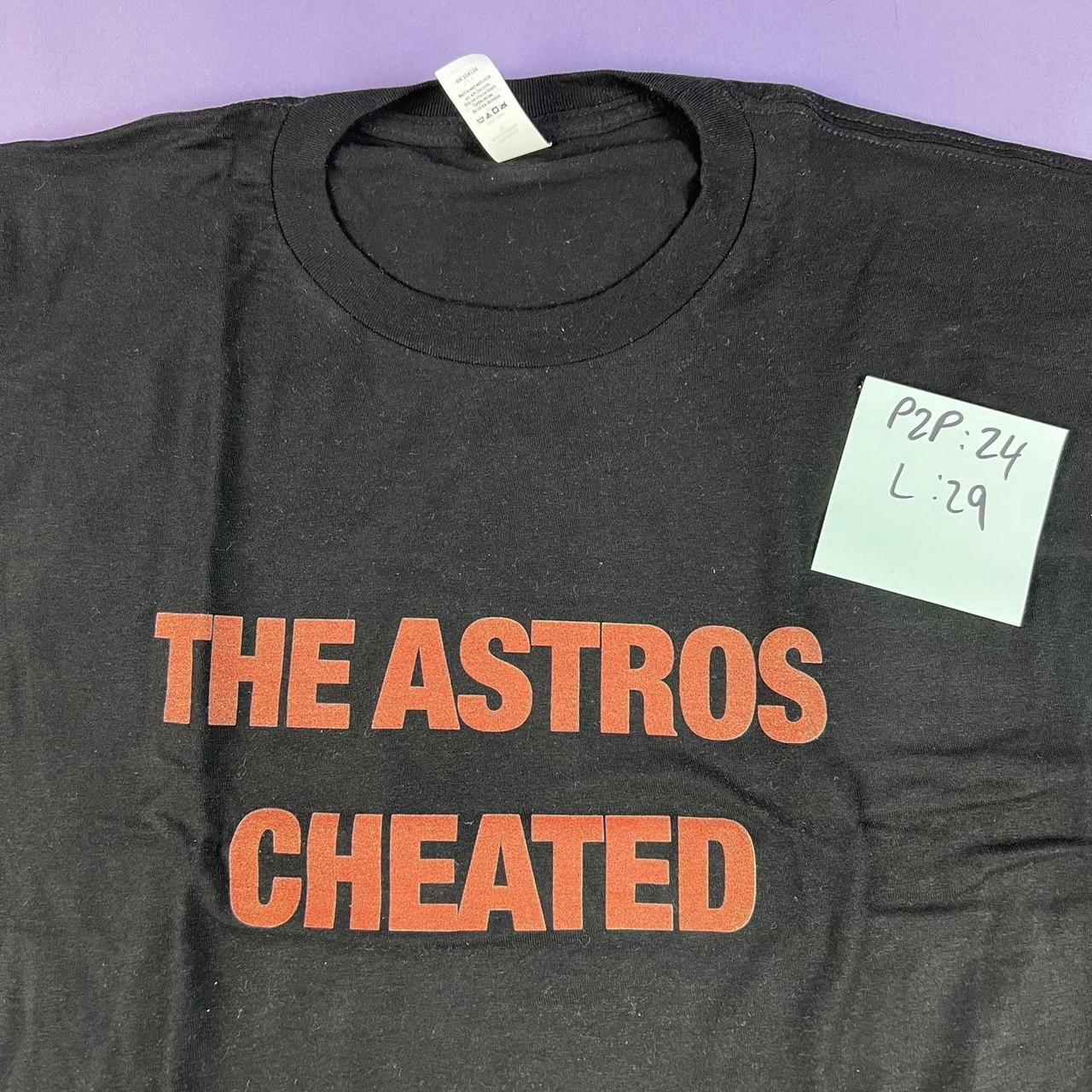 houston cheated t shirt