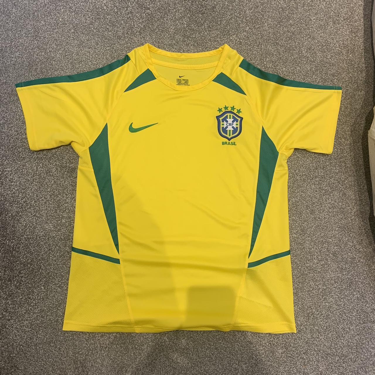 Brazil 2002 Nike Jersey 🇧🇷 Size - Depop