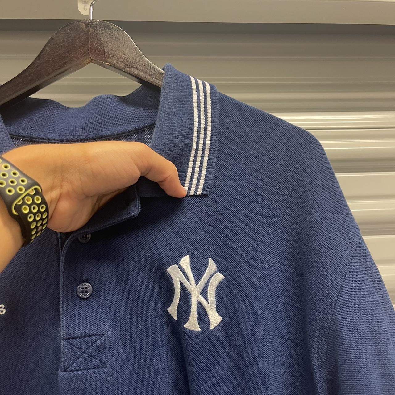 Vintage New York Yankees Polo Shirt *love this - Depop