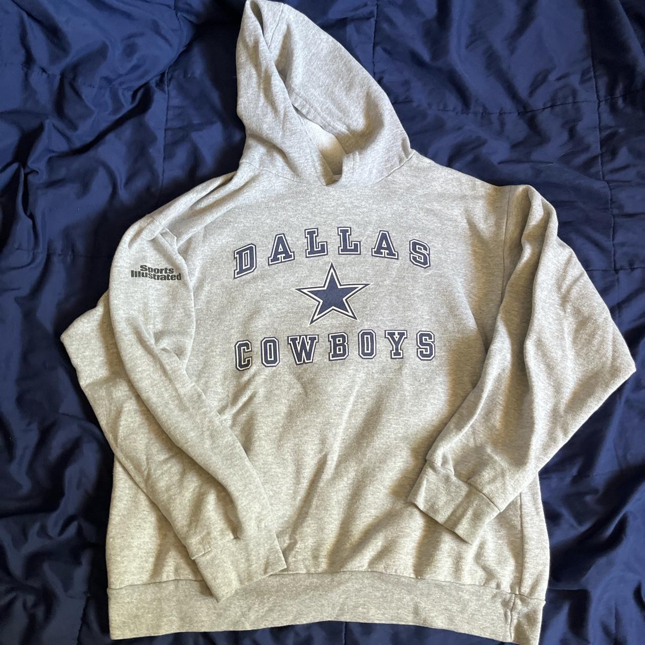 nike dallas cowboys hoodie size: M condition: - Depop