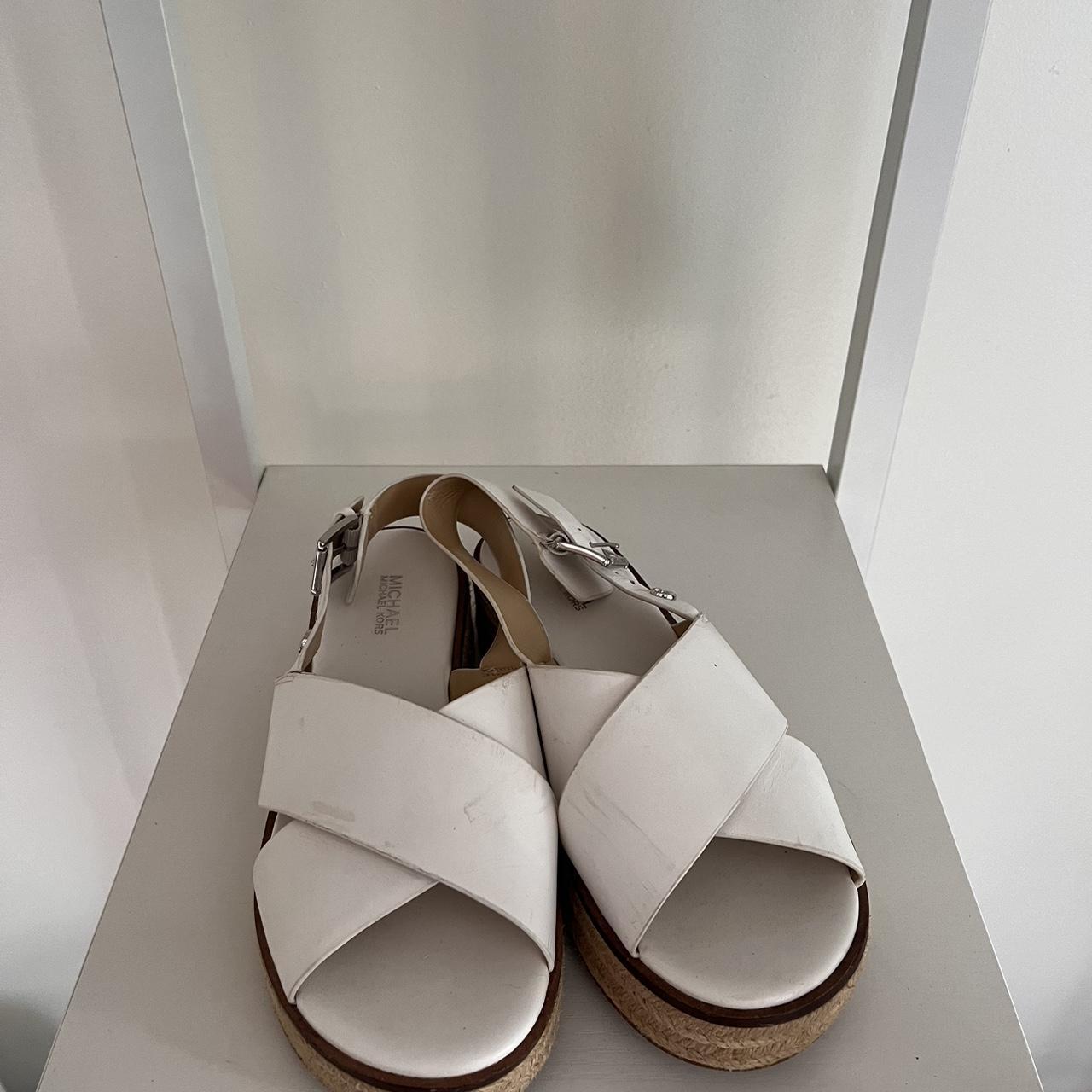 Michael kors beige sandals online