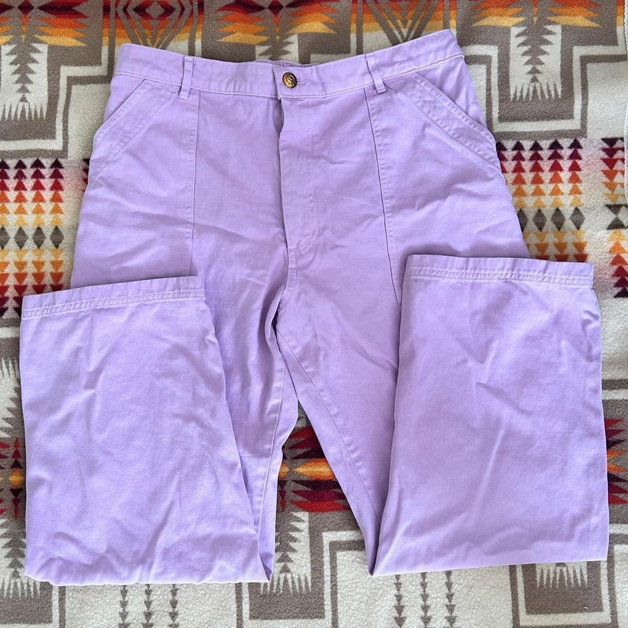 Big Bud Press work pants in lilac purple. No longer... - Depop