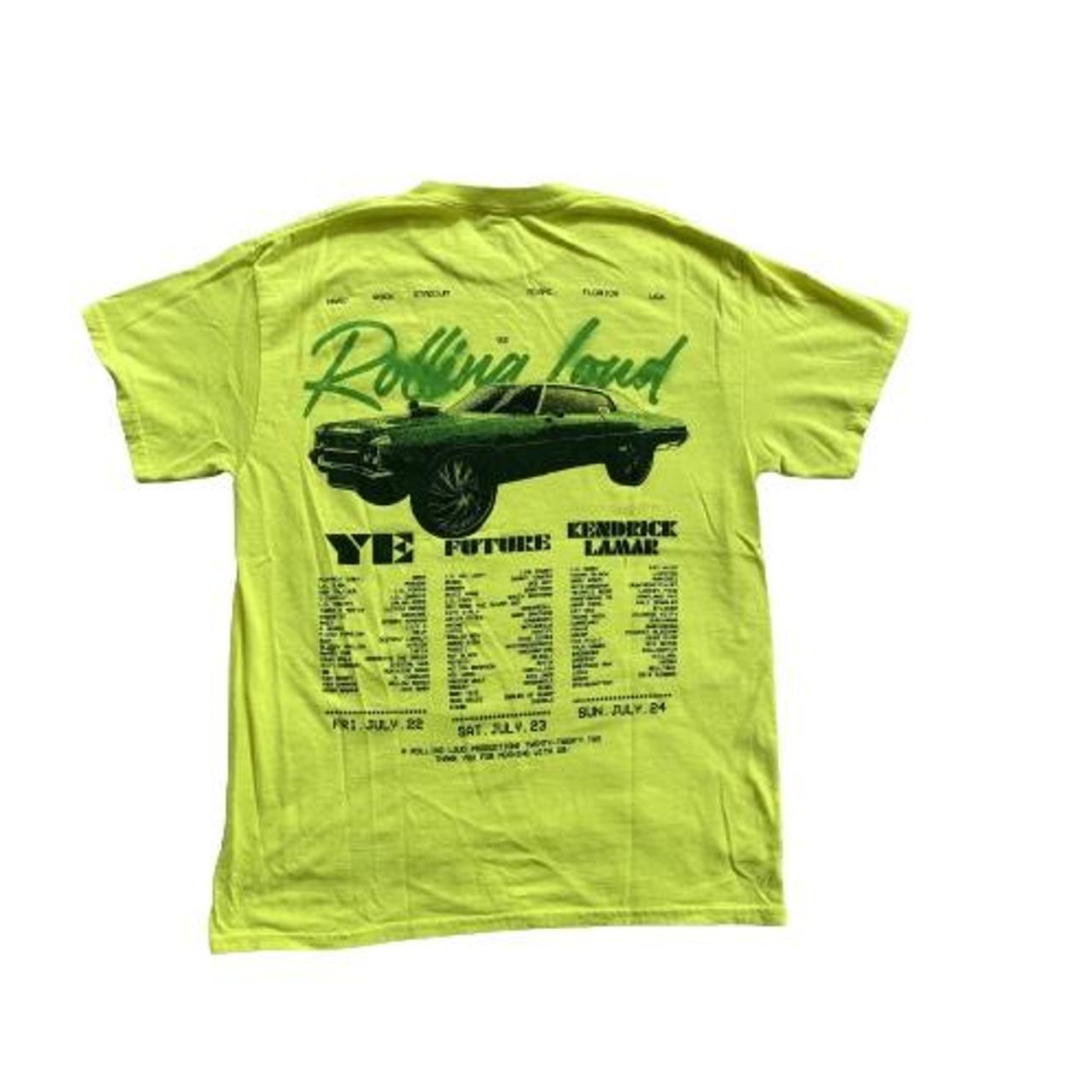 商品一覧 ye future kendricklamar ROLLINGLOUD Tシャツ - トップス