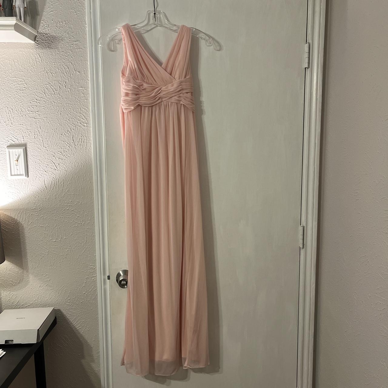 David's bridal petal bridesmaid on sale dress