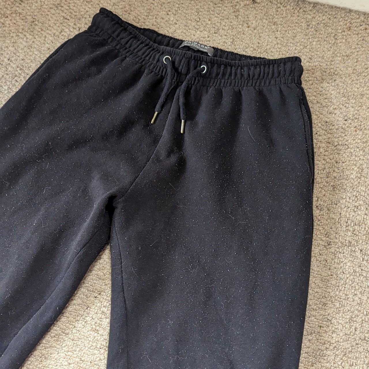 Primark black thick joggers size 10 They say small... - Depop