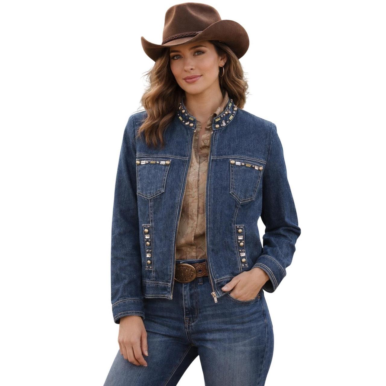 Ruby Rd. Women's Casual Jacket - Blue - 10 – Ruby… - image 1