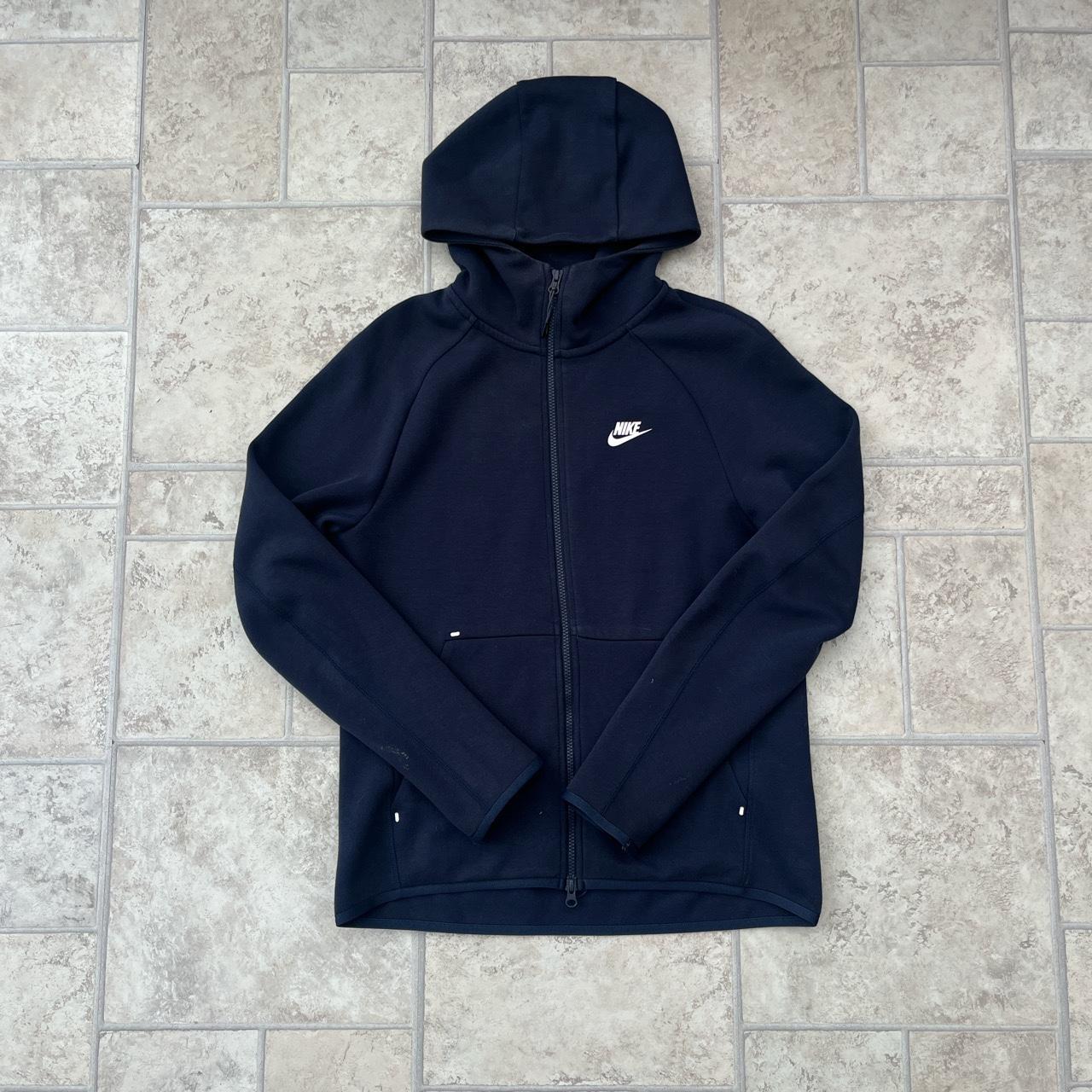•Nike tech fleece hoodie old season 🏴‍☠️colour : navy... - Depop