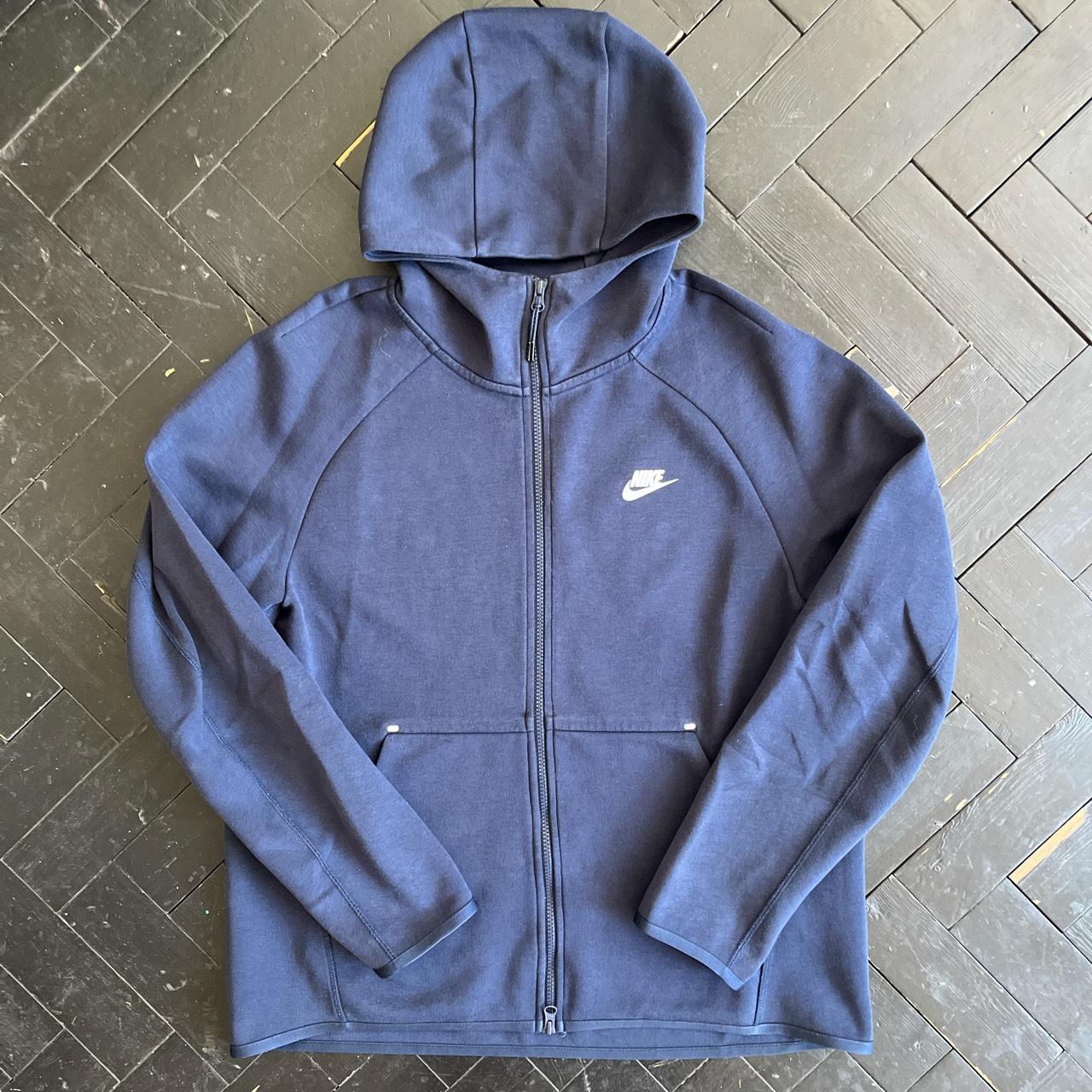 📍Nike tech fleece hoodie old season Colour: navy... - Depop