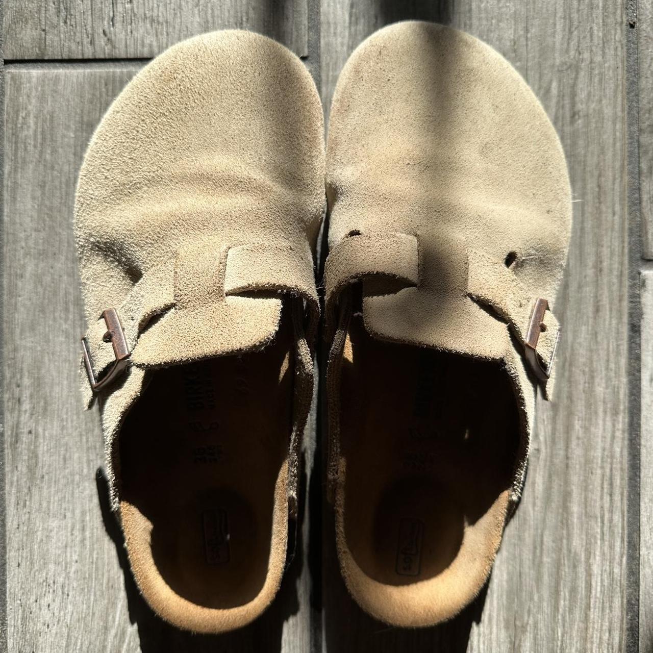 Boston soft footbed Birkenstocks size 77.5/38 Good... Depop