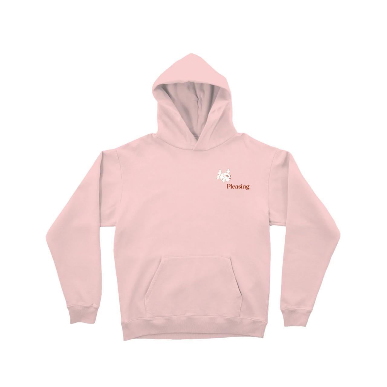 Pleasing Men's Pink Hoodie Depop