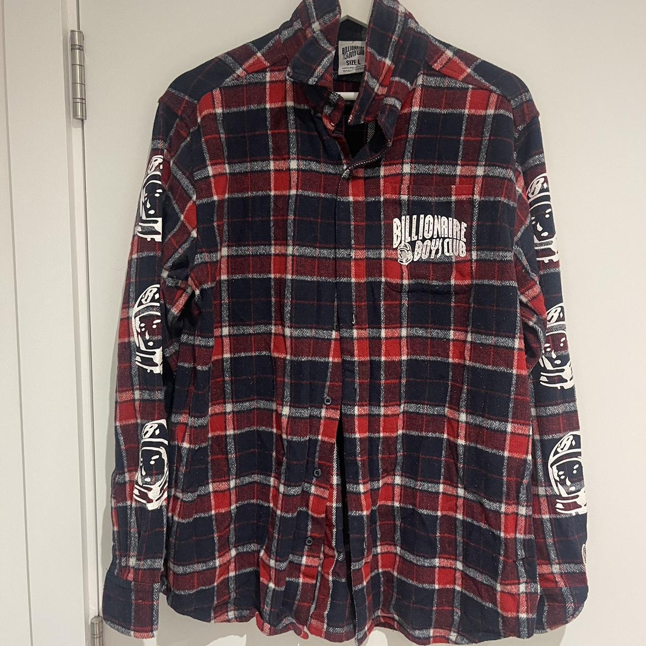 Billionaire boys club flannel shirt Excellent... | Depop, image size:1280x1280