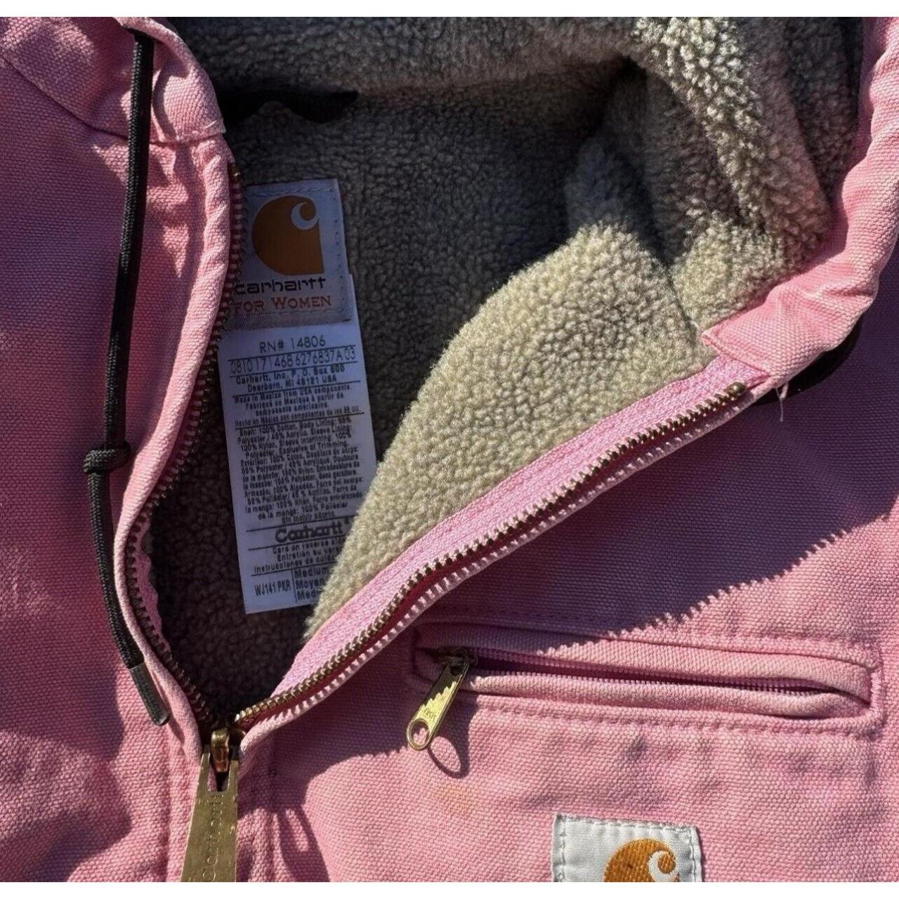 pink carhartt jacket pink carhartt jacket - Depop