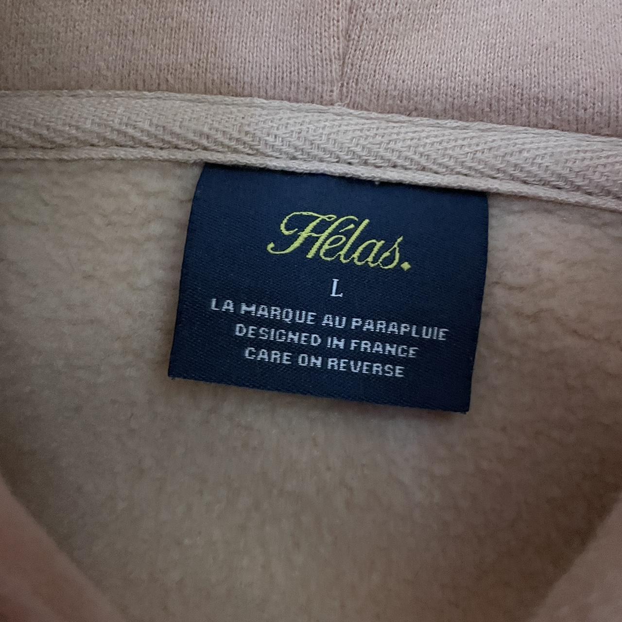 Hélas Men's Cream and White Hoodie (3)