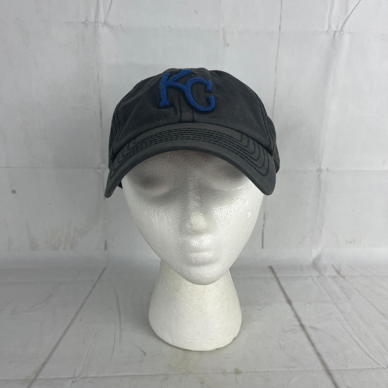 Kansas City Royals 47 Brand Fitted Hat Unisex Blue/Gray New with Tags 7-1/2