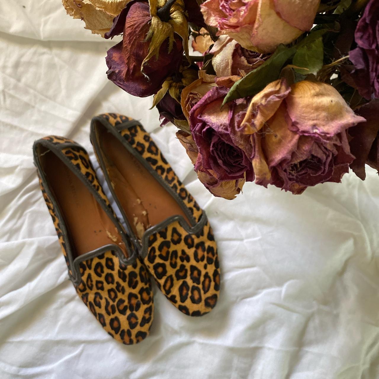 Banana republic hot sale leopard shoes