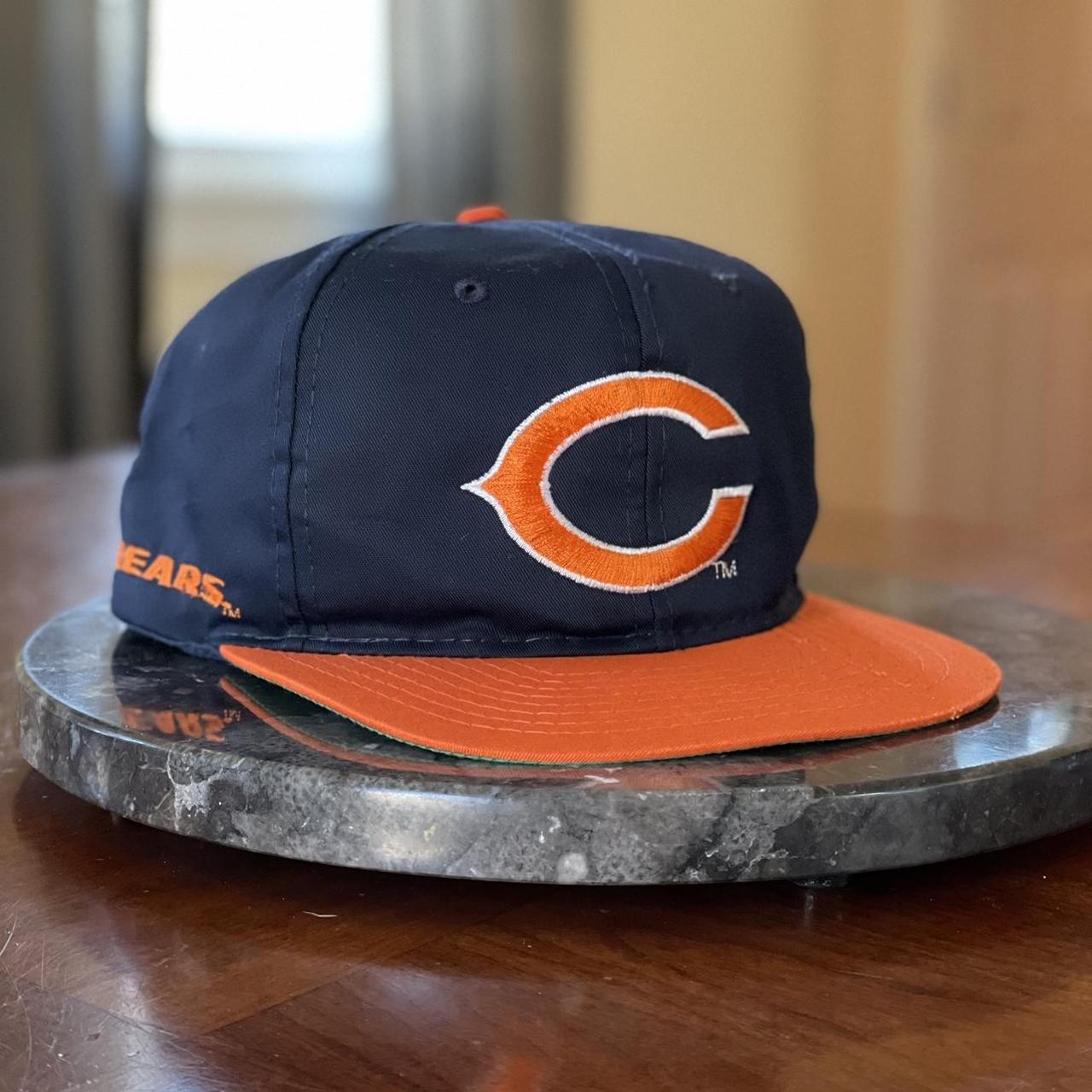 Vintage AJD Pro Line Plain Logo Chicago Bears Snapback Hat NFL