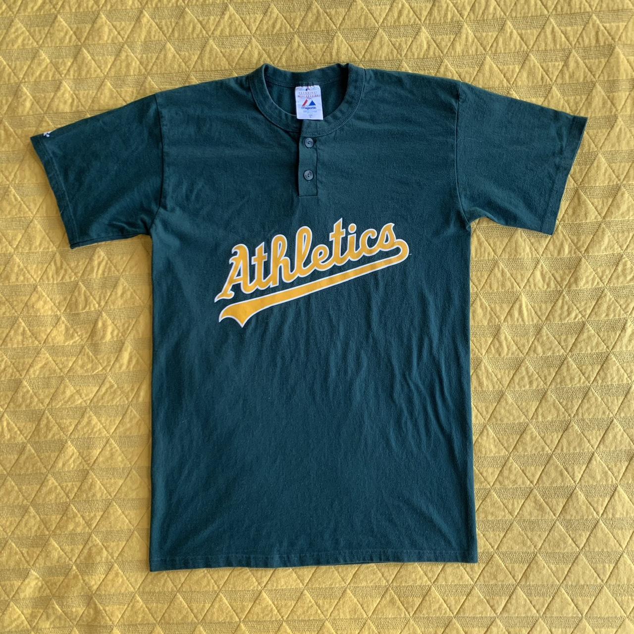 Blank Oakland A's Throwback Jersey