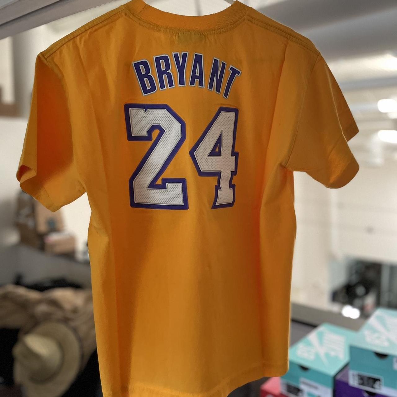 Adidas Kobe Bryant Los Angeles Lakers t shirt. - Depop