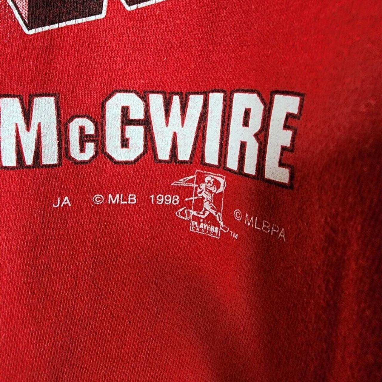 Vintage st lousy cardinals mark McGwire baseball - Depop