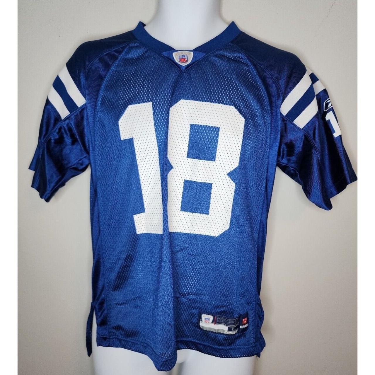 Reebok, Shirts & Tops, Reebok Eli Manning White Football Kids Jersey