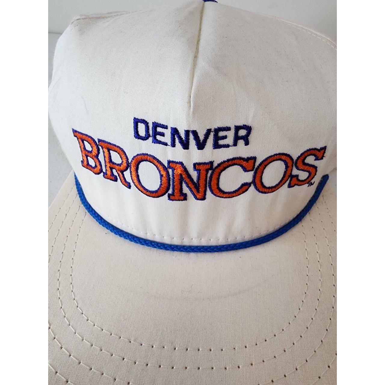 Vintage Denver Broncos Snapback Hat Adjustable Fit - Depop