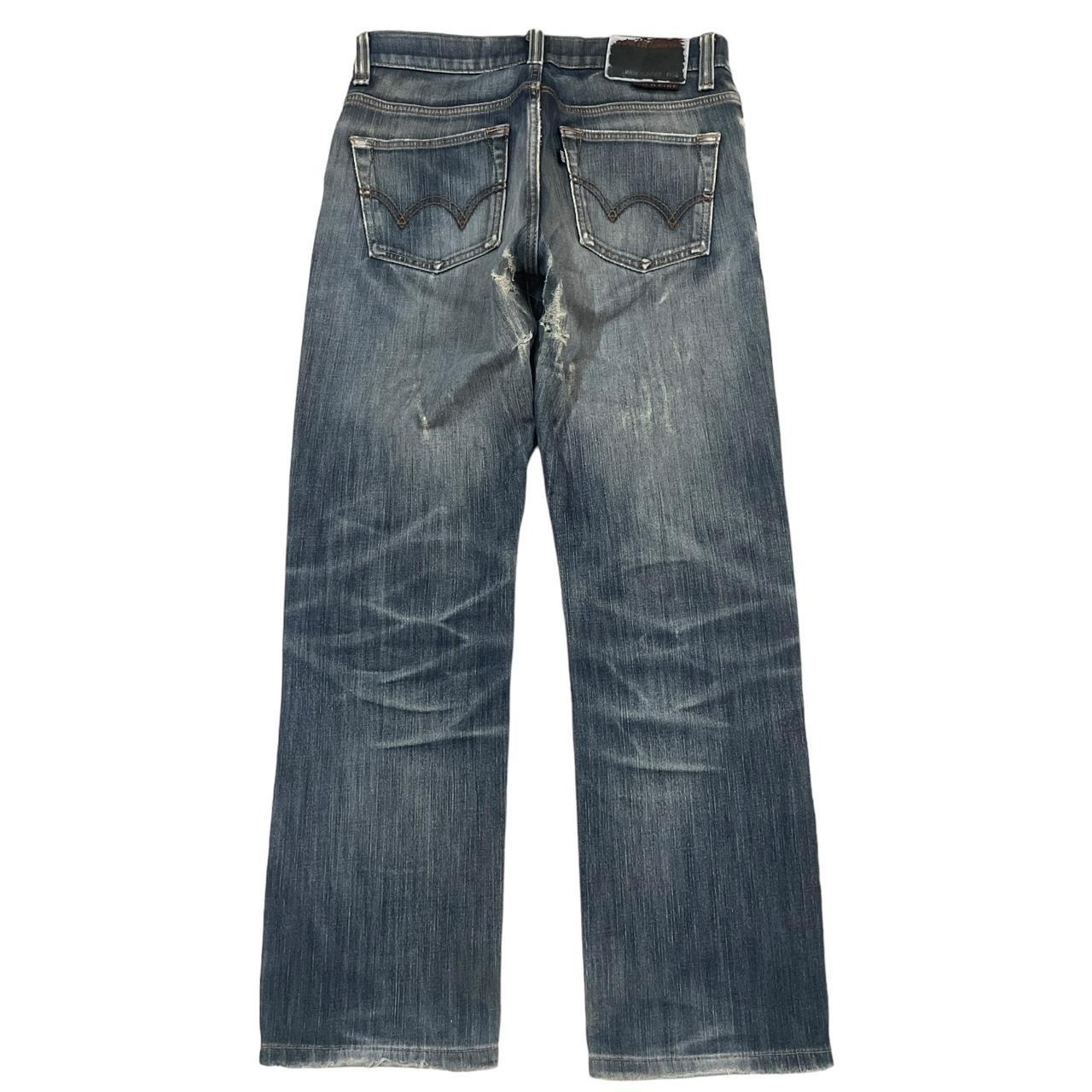 鬼フェード・縦落ち◎ EDWIN 503ZZ faded denim pants Vintage Edwin 503 Wildfire Rusty Fade Wash | Depop