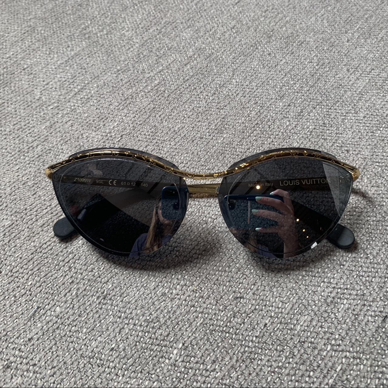 Authentic Women Louis Vuitton cat eye sunglasses . - Depop