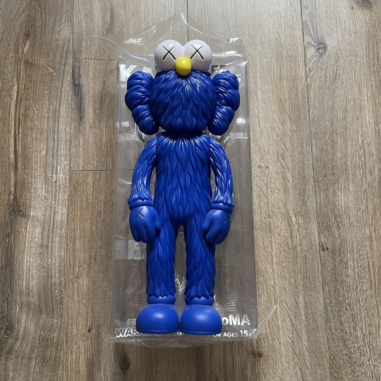 Kaws Blue BFF vinyl figure Brand new, no flaws or | Depop