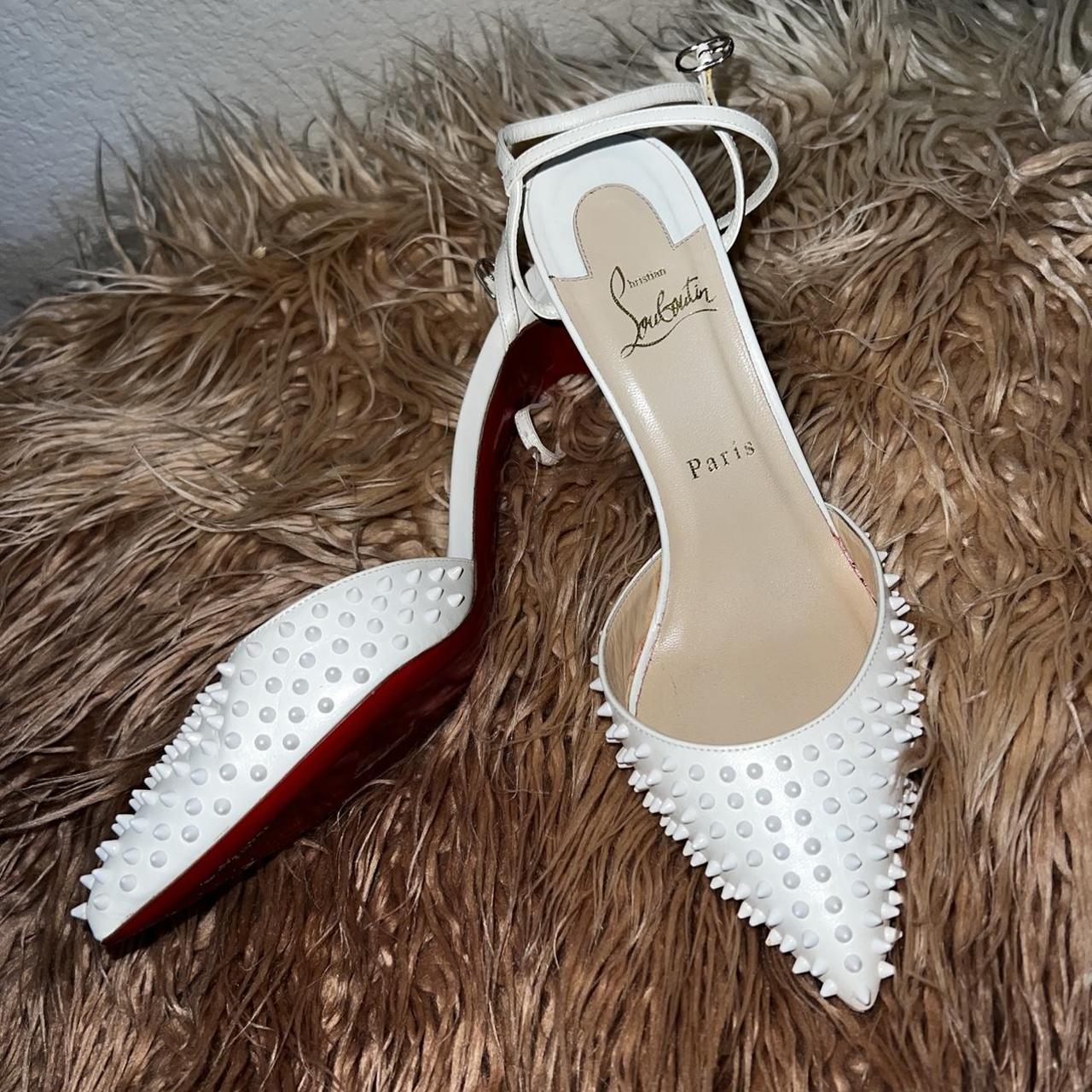 Christian Louboutin Heels barely worn size - Depop