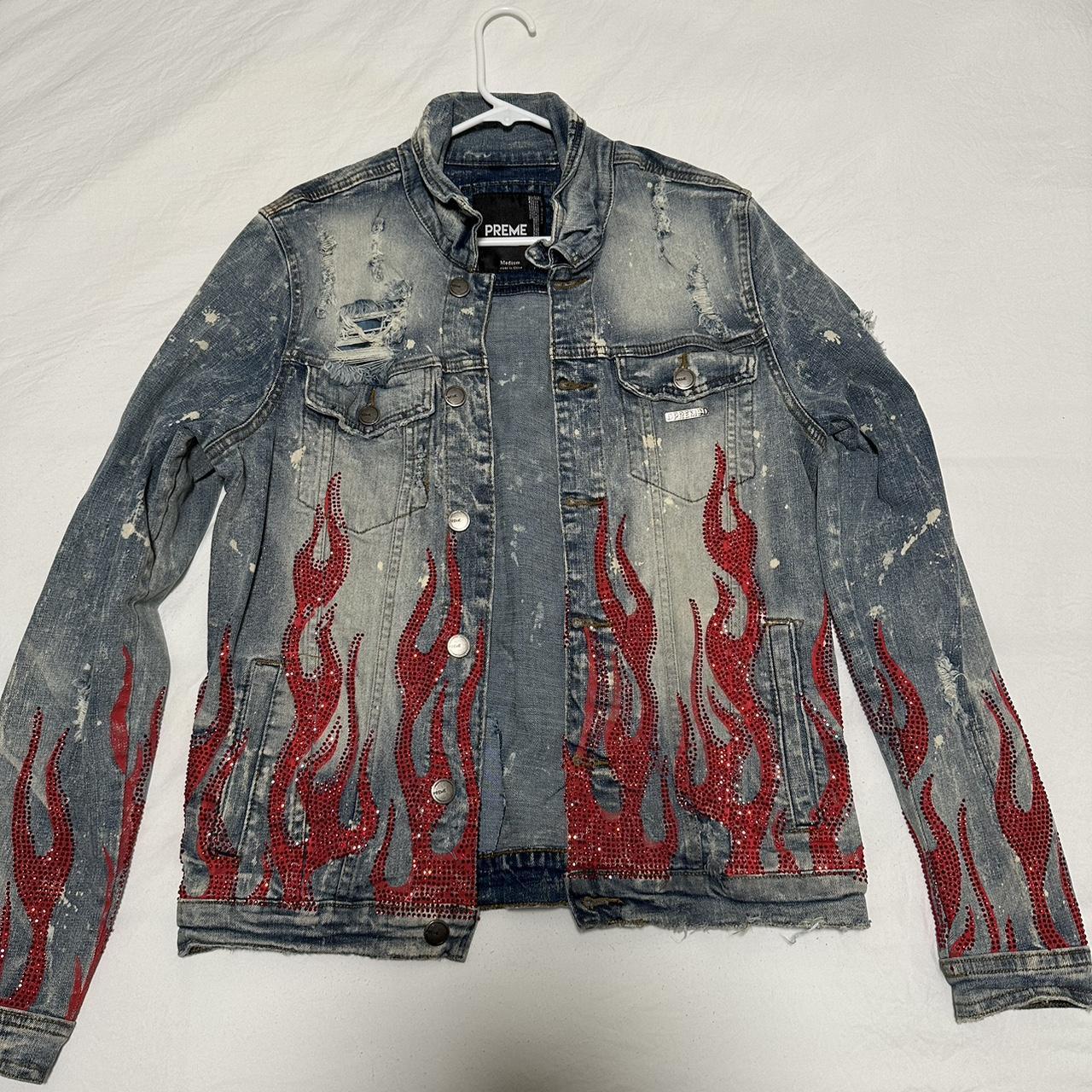 Designer Jean Jacket In Perfect Condition Only Been Depop designer-jean-jacket-in-perfect-condition-only-been-depop