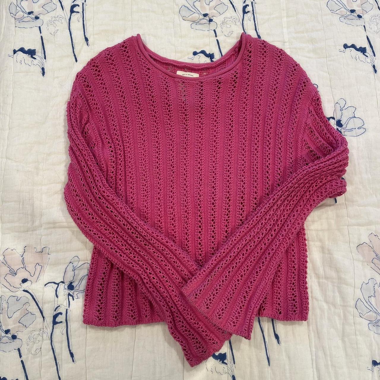 Billabong pink sweater hotsell