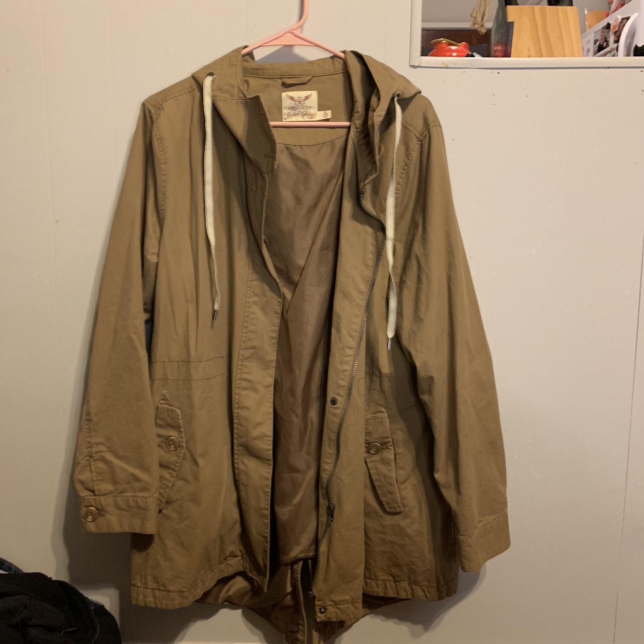 Faded glory tan jacket/coat Super cozy and warm!... - Depop