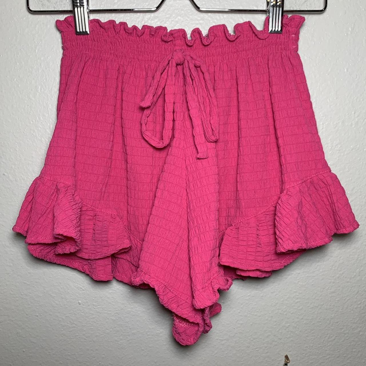 Montce Boho Shorts Mari Scrunch Shorts Size Medium... Depop