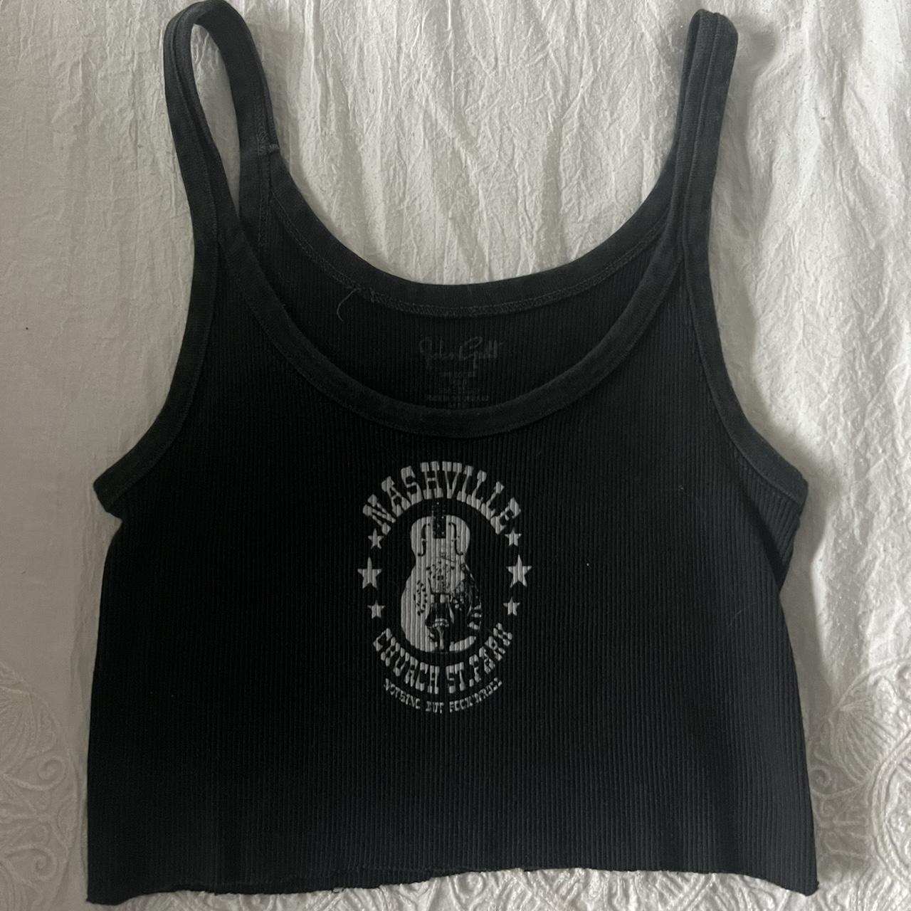 brandy melville cropped nashville tank - Depop