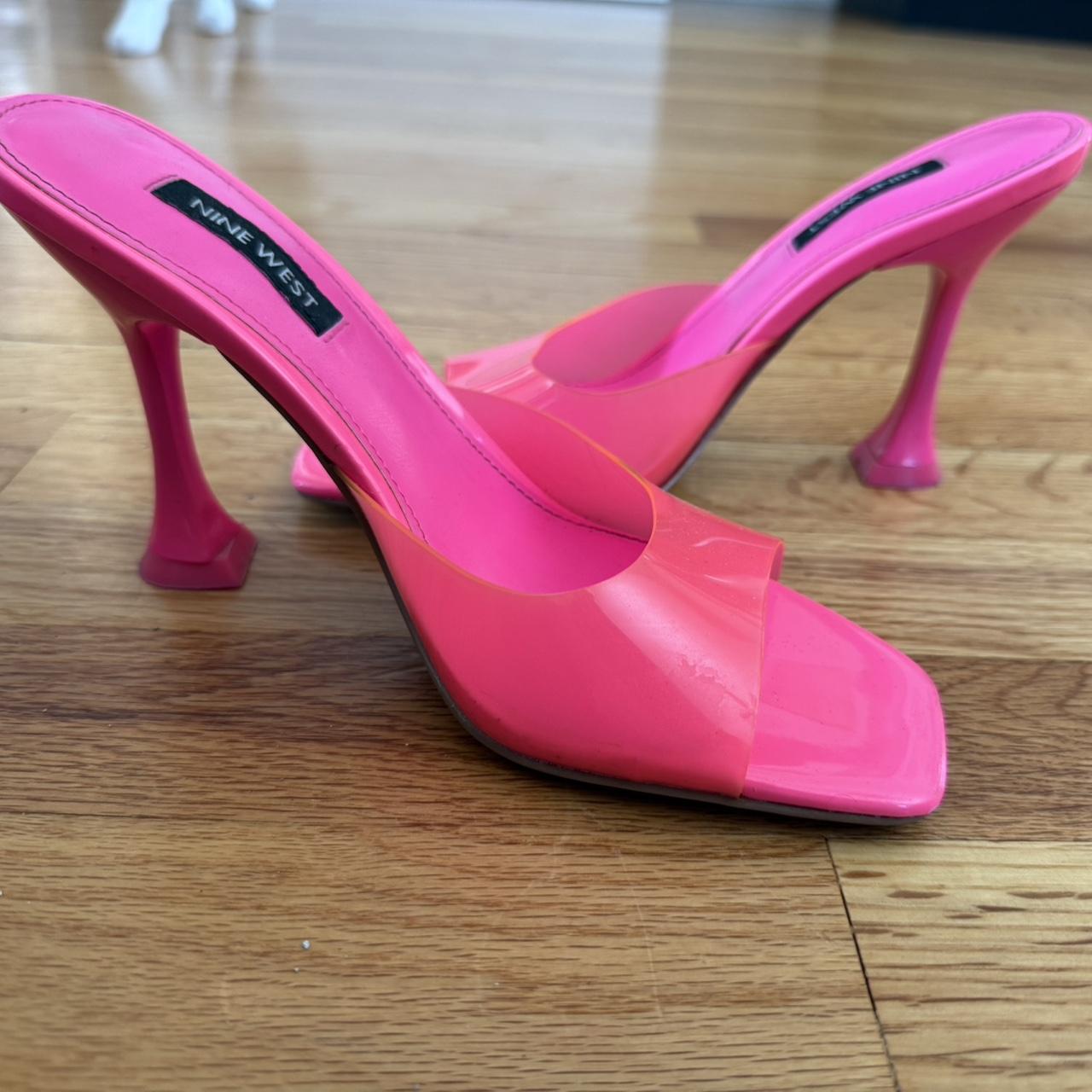Nine West Women's Pumps Pink US – Hot pink Nine West high