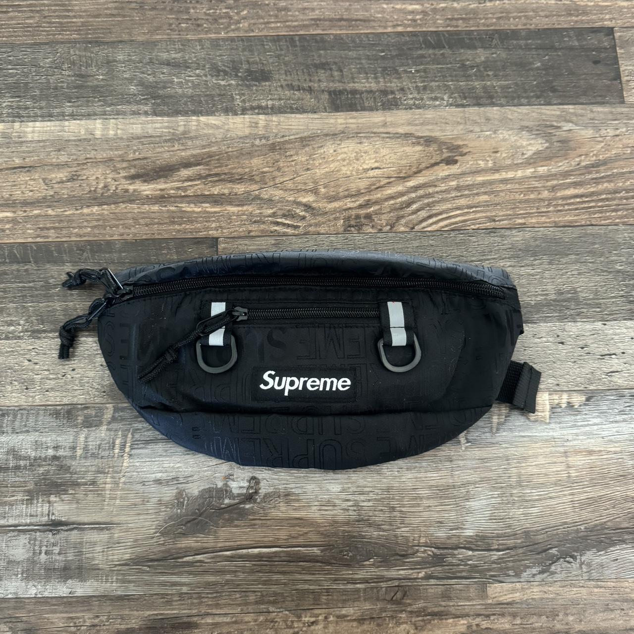 Cordura Fabric Supreme Ss19 Fanny Pack Supreme Black Supreme Waist