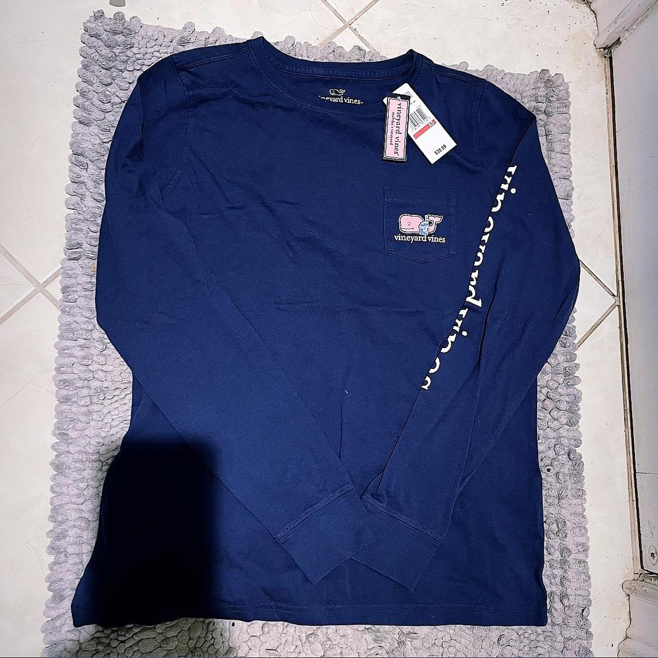 Extra Small Vinyard Vines Long Sleeve Tee - Depop