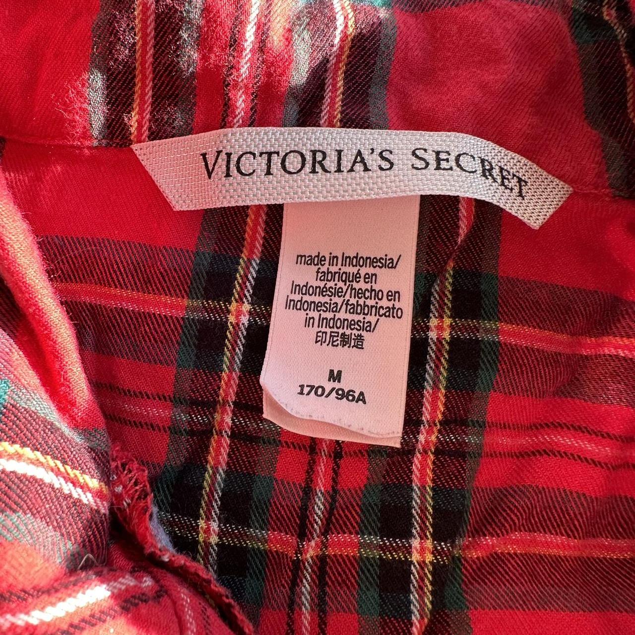 Victoria's secret discount flannel sleep shirt