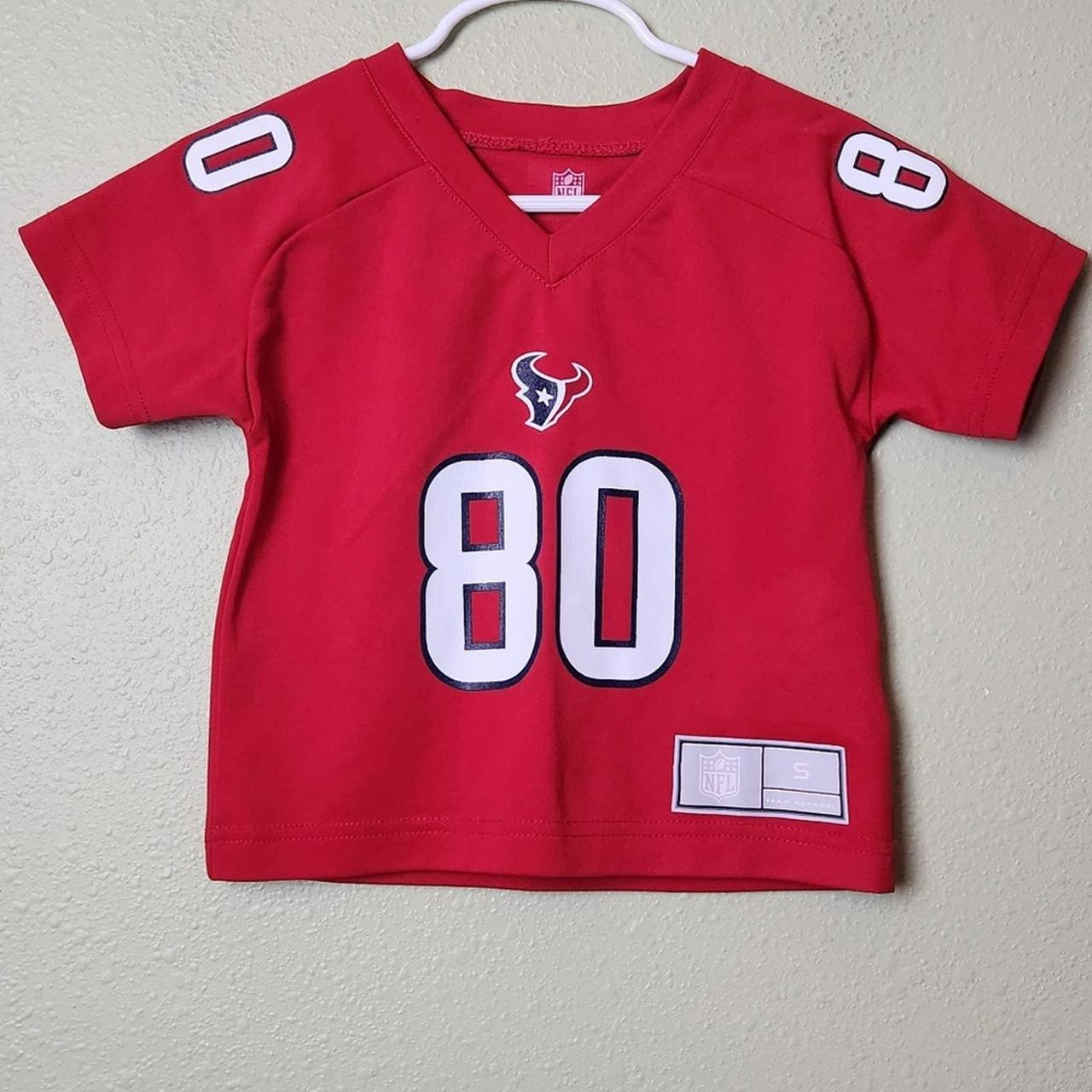 Red Houston Texans Jersey in Boyz size small. Andre - Depop