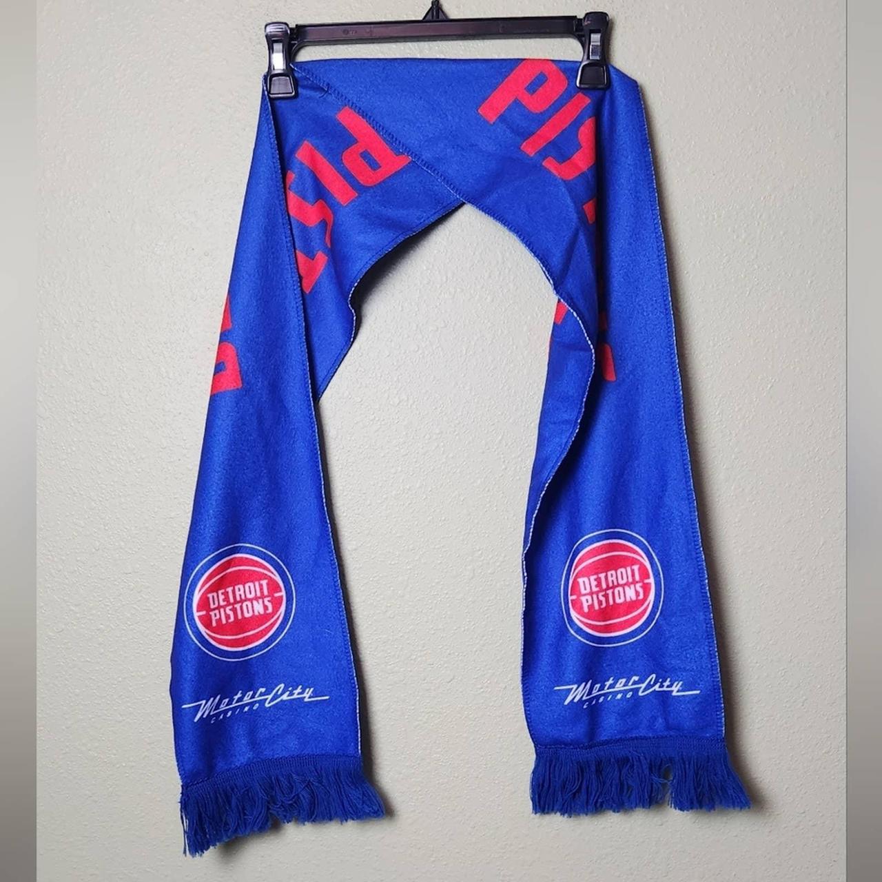 Pistons basketball scarf