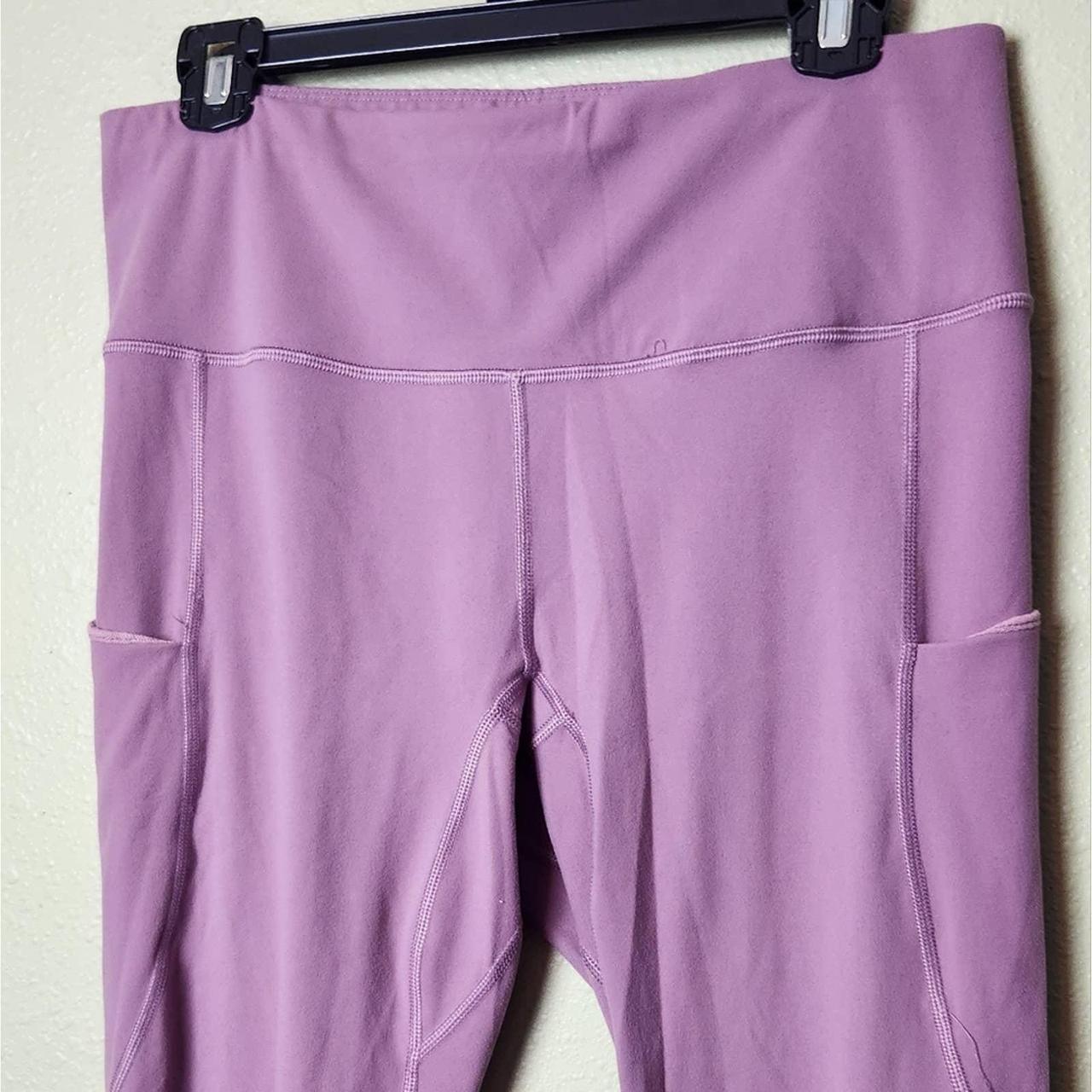 Pink long athletic leggings by Lingswallow. These - Depop