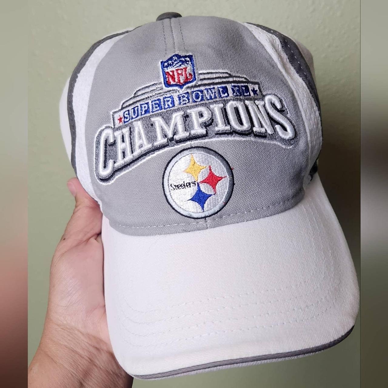 Pittsburgh Steelers Hat Cap Super Bowl XL Champions 2006 40th Anniversary