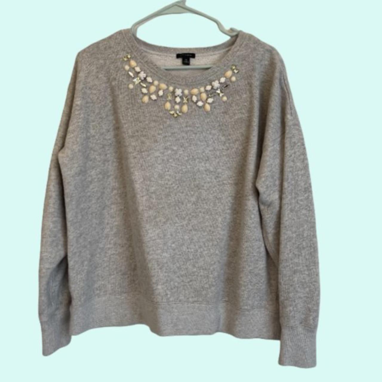 Jeweled sweatshirt hot sale