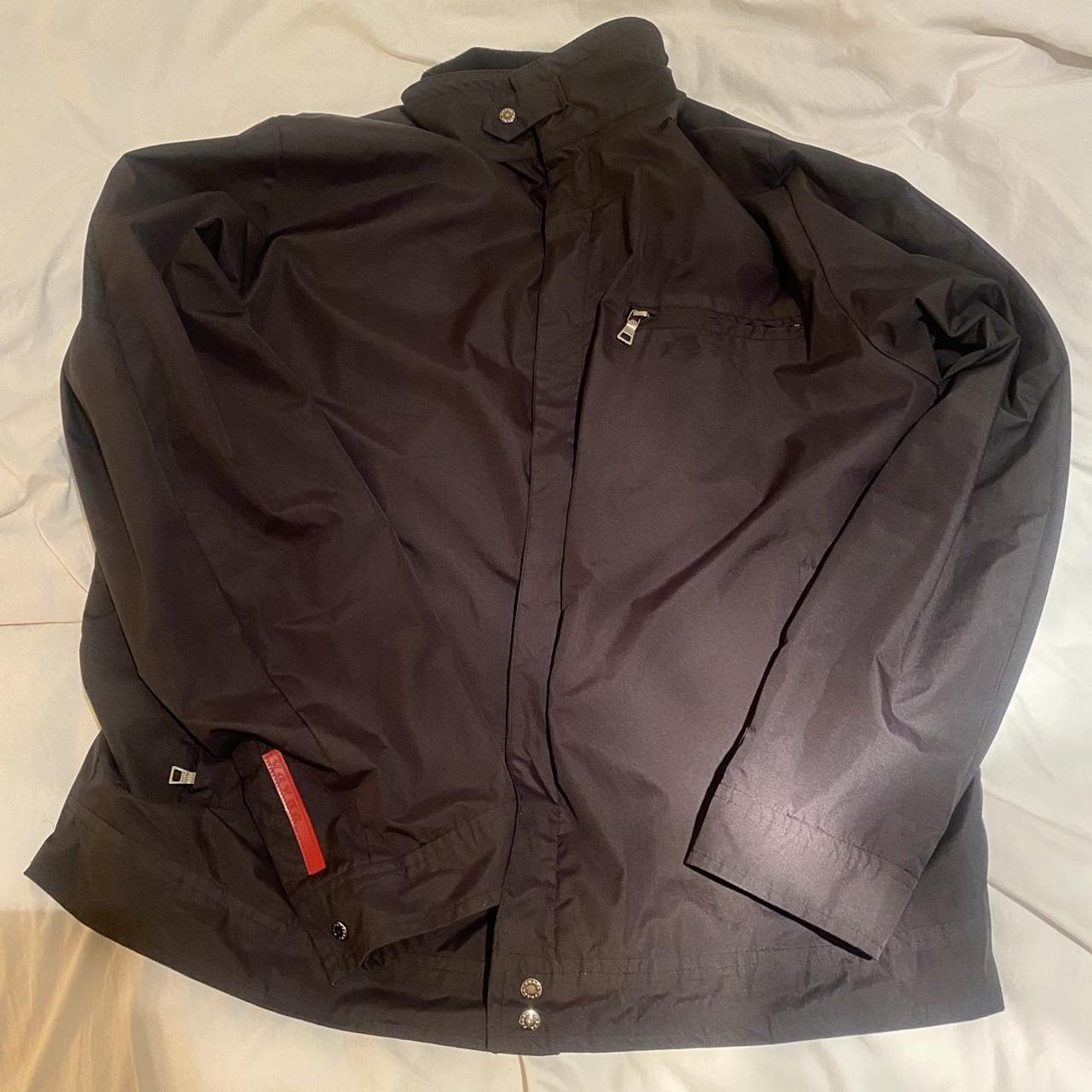 Prada Men's Black Jacket | Depop