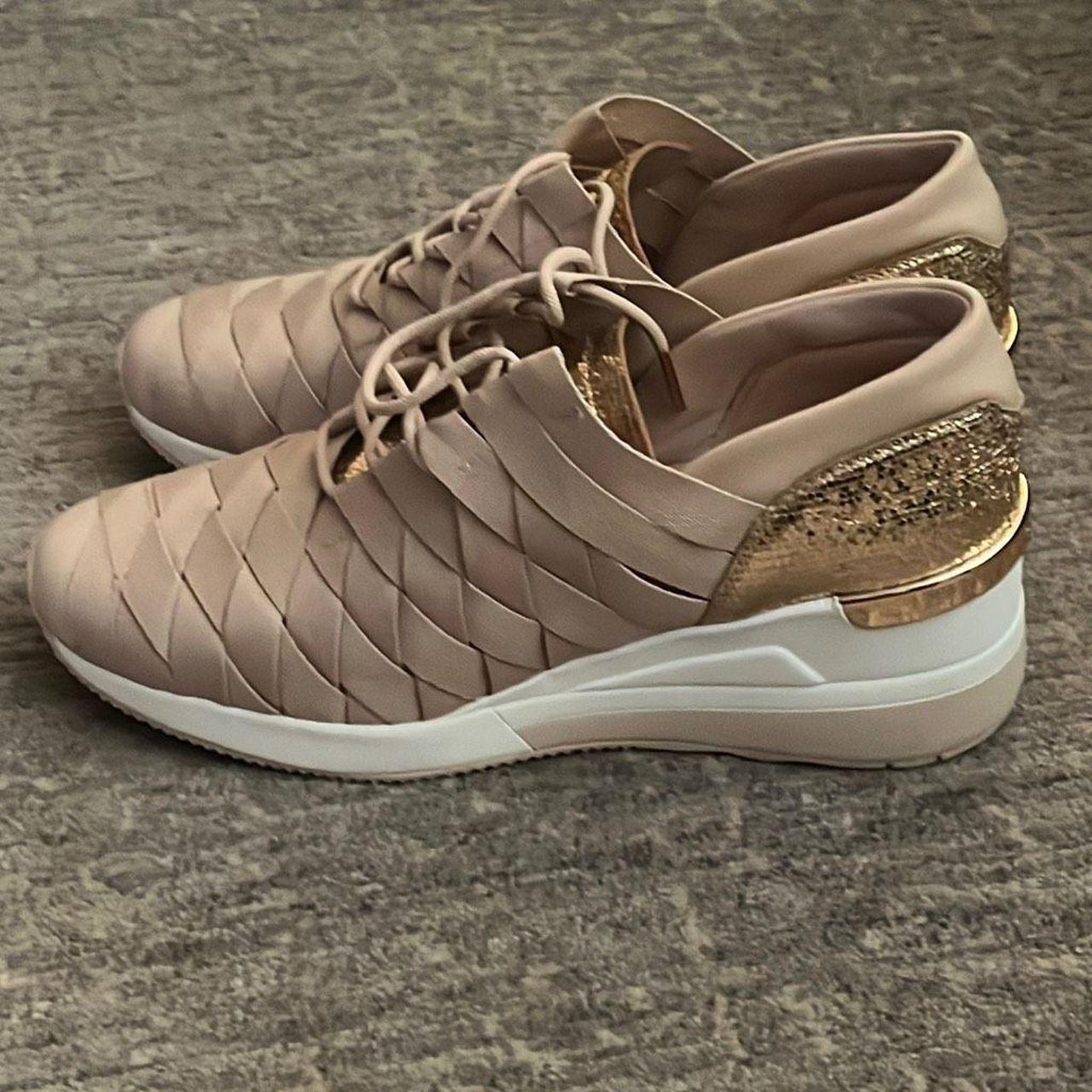 Cydney metallic store webbed sneaker