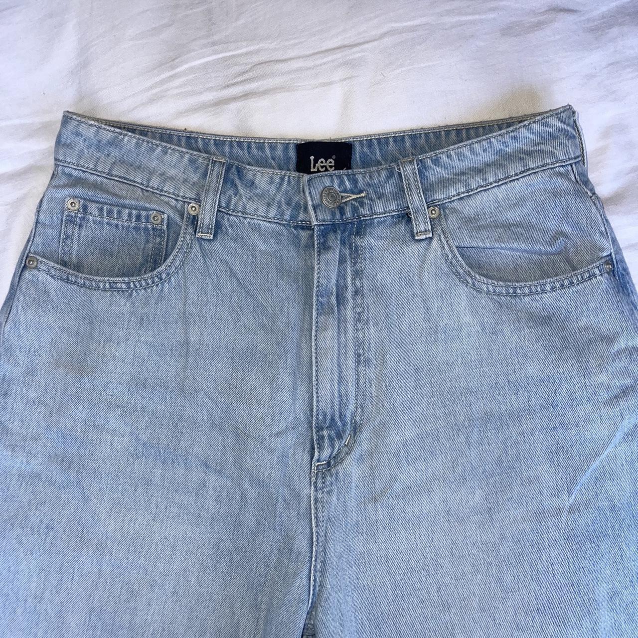 Lee jeans (high baggy) brought one size too big/worn... - Depop